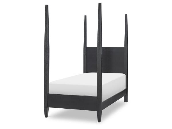 Complete Poster Bed Twin 3/3 Blacksmith Youth Beds Black