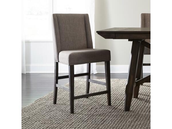 Double Bridge Upholstered Counter Chair (RTA) Barstools Barstools