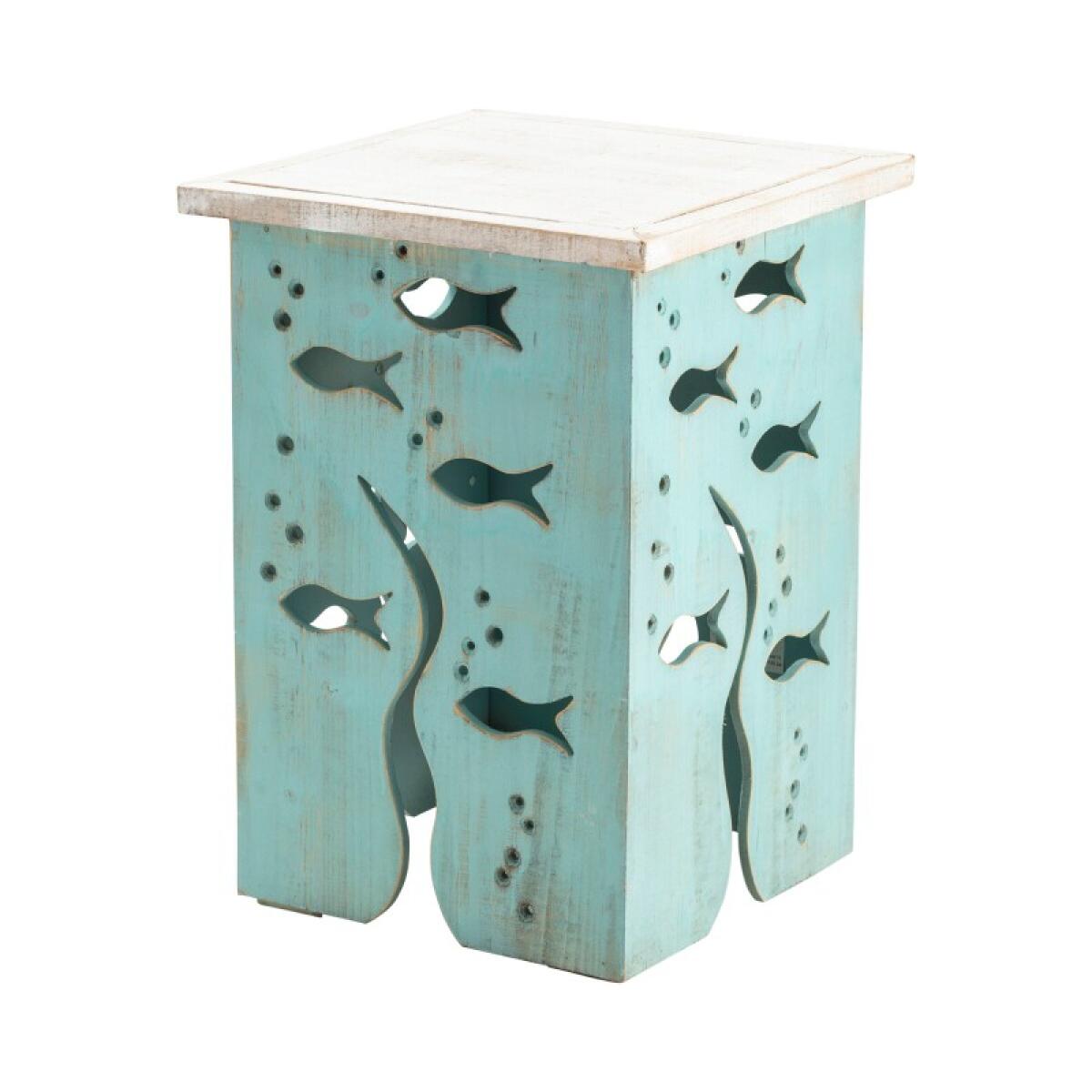 5a3009c7b6ac1e24616d9a547c9a873b Seafoam Accent Table - Image 1