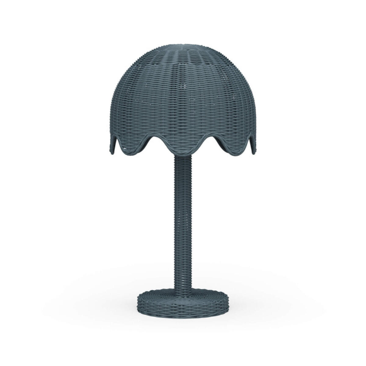 5a4c862dfb1f33116aa4156cd101545d Scalloped Rattan Table Lamp - Image 1