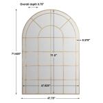 Grantola Arch Mirror, Gold - Image 8