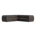 Clyde Leather Modular L-Shaped Sectional