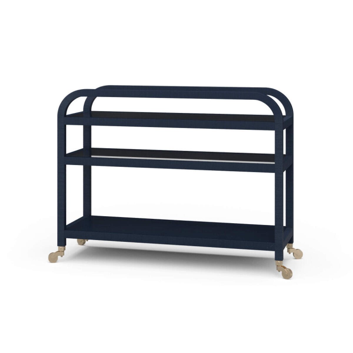 5a909d53f0827ee013ea02e94114fbbe Vannes Bar Cart W/ Rattan - Image 1
