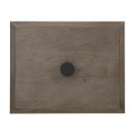 Cool Farmhouse NIGHT STAND – 2 DRWR Nightstands Gray 11