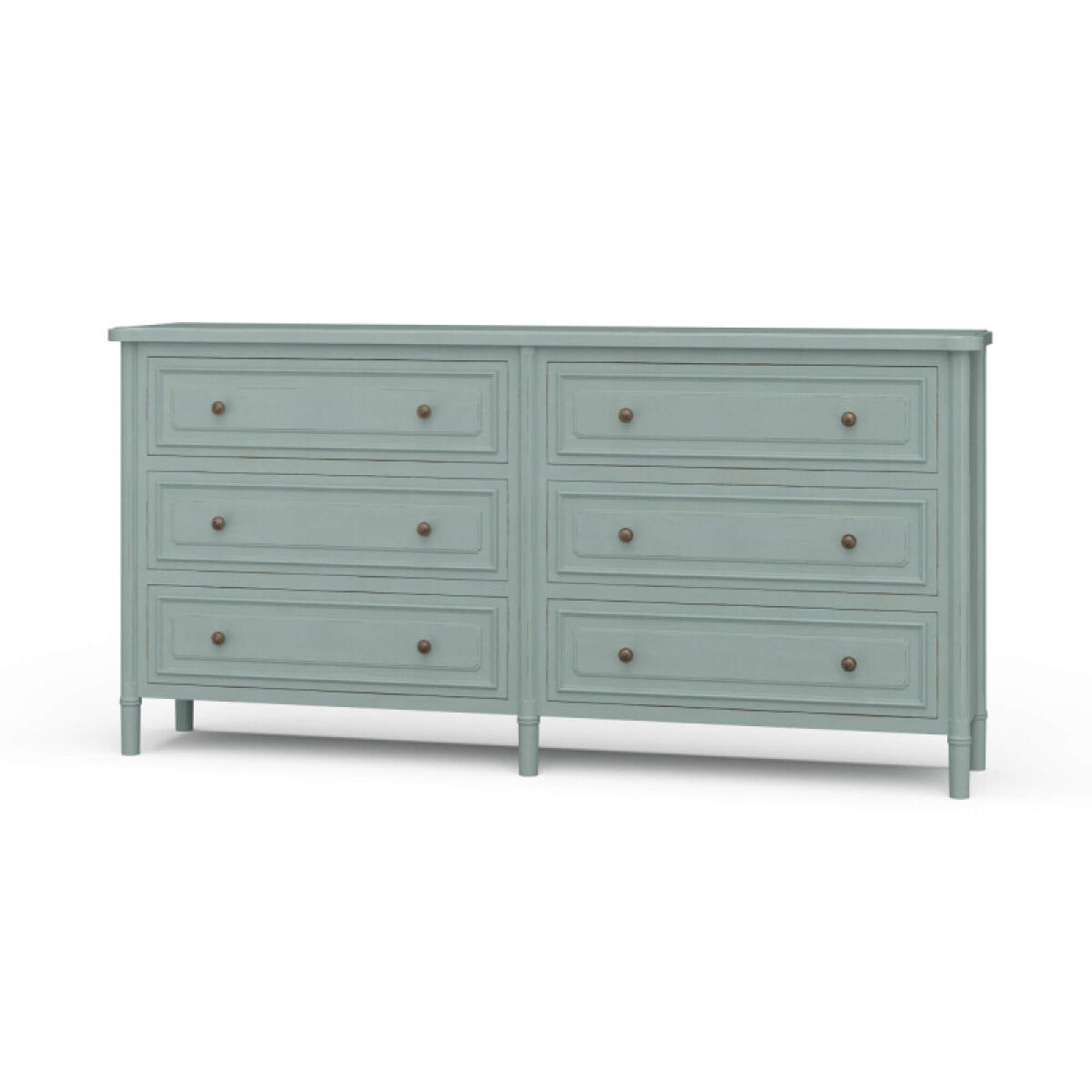 Nantes 6 Drawer Dresser Dressers Blue 2 Nantes 6 Drawer Dresser Dressers Blue 2