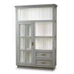 Dakota 1 Door Display Cabinet - Image 4