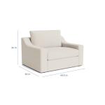 Blake Slope Arm Chair and a Half - Image 6