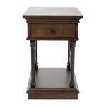 Tribeca Drawer Chair Side Table Chairside Tables Brown 15