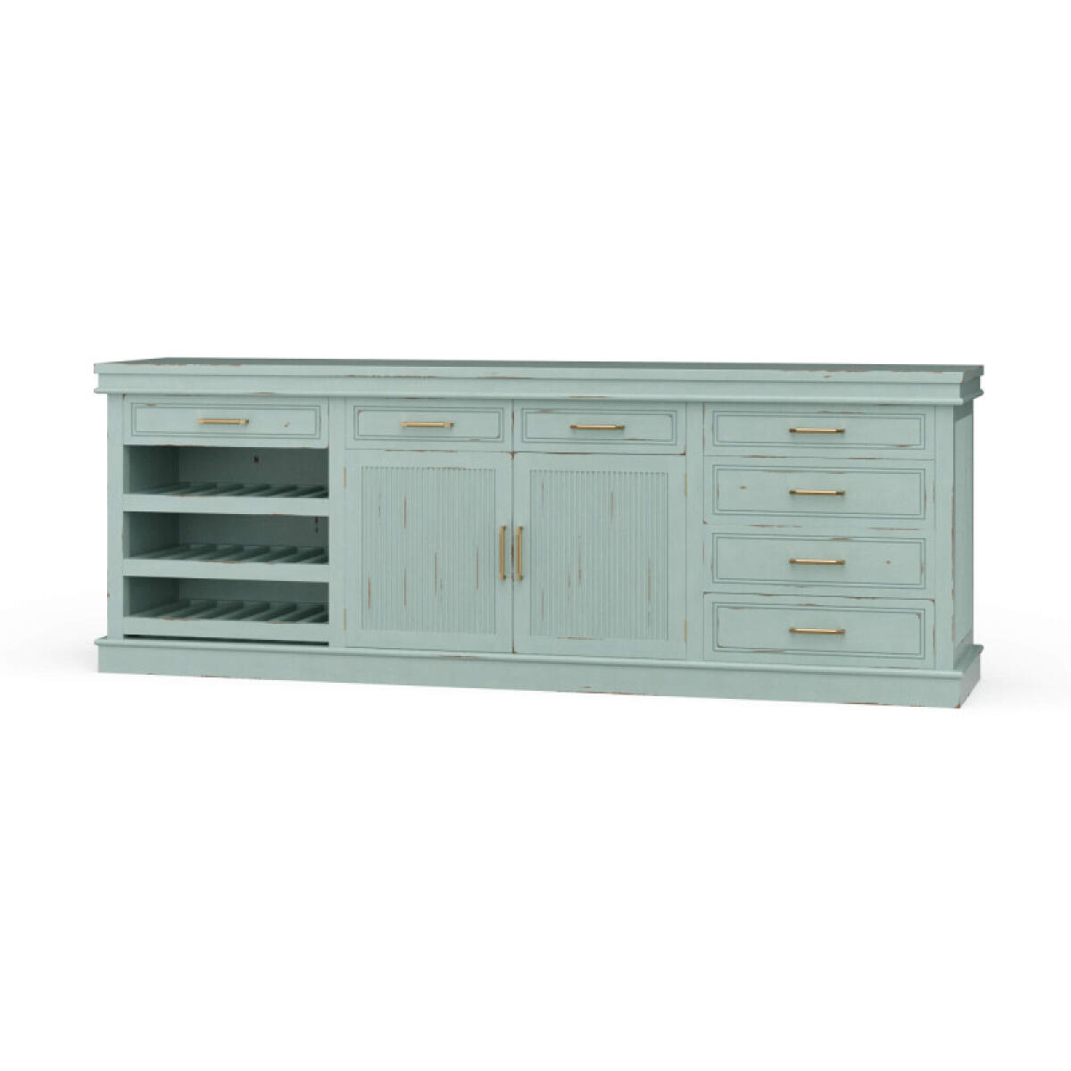 5b3a26cf9a24bbb8cb0310acd6ae1cbf Kraton Buffet W/ Wine Rack - Image 1