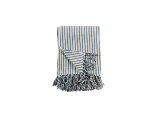 Balboa Blue Natural Throw Throws Bassett Furniture
