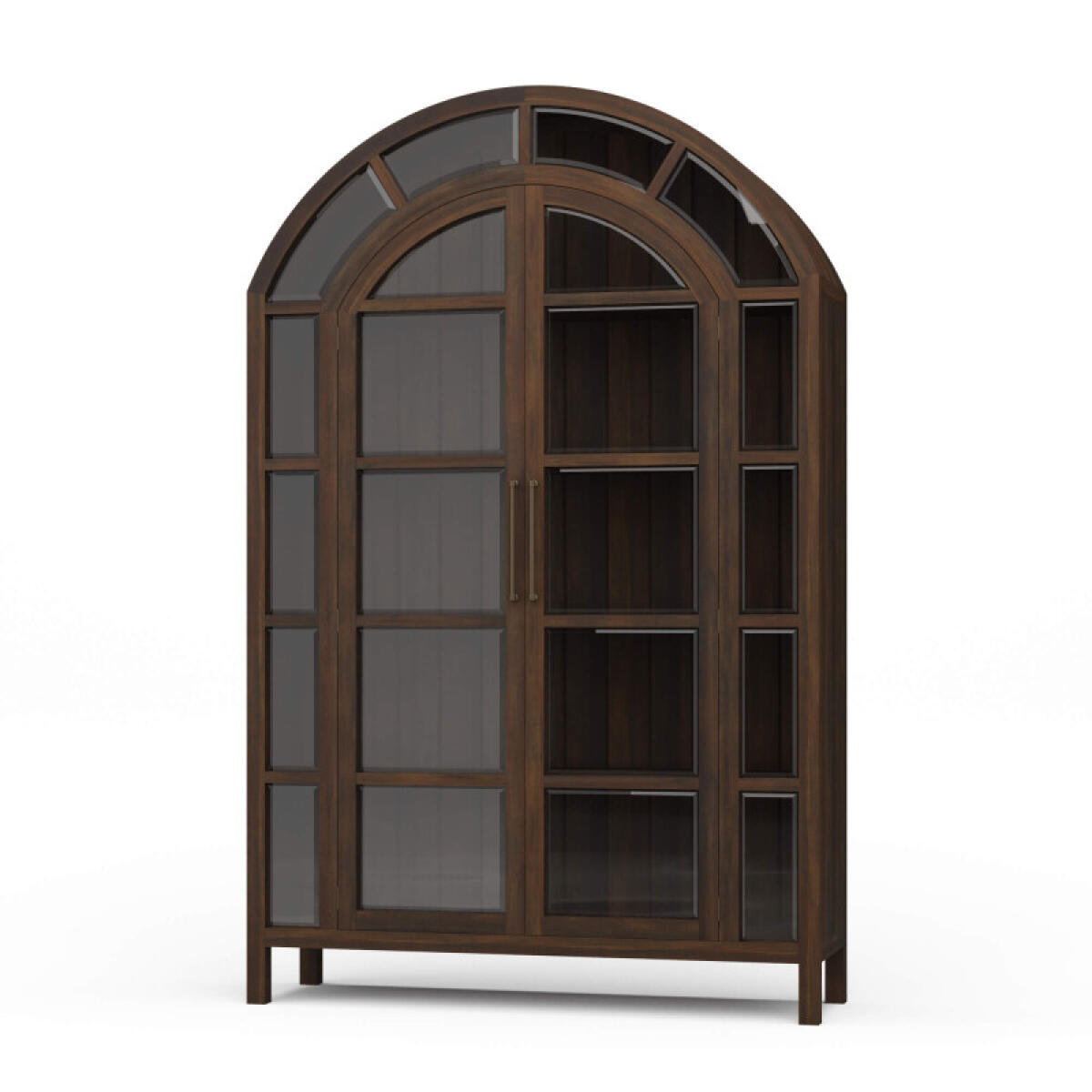5b4a128ae37795b52397387d6e3123f9 Vannes 2 Door Display Cabinet - Image 1