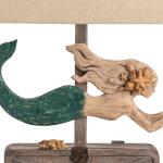 Mermaid Treasure Table Lamp Lighting Blue 9