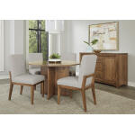 Crafted Cherry Dining By Ben & Erin Napier 48 Inch Round Table W/ Wood Base - 151-048-148 - Image 4