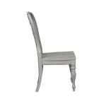 Magnolia Manor Splat Back Side Chair (RTA) Chairs & Benches Antique White & Weathered Bark 18