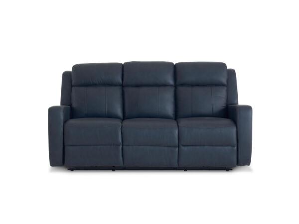 Norwood Leather Power Reclining Sofa Recliners Bassett Furniture