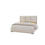 Crafted Oak by Ben & Erin Napier Erin’s Upholstered Bed – Oatmeal Fabric Beds Beds 10