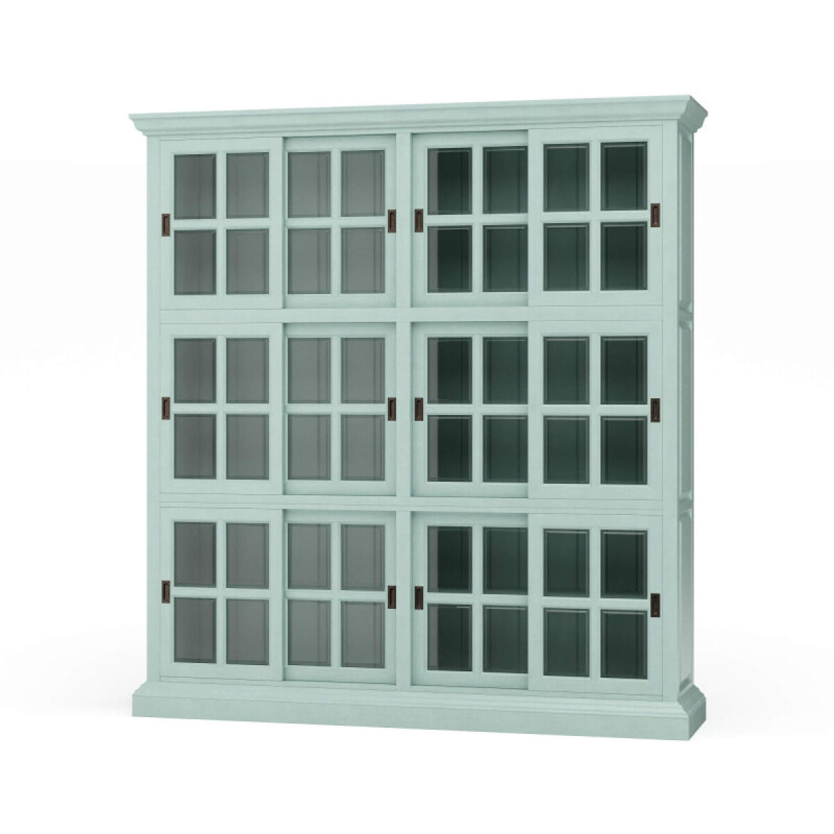 English Bookcase 2 Column Bookcases Blue 2 English Bookcase 2 Column Bookcases Blue 2