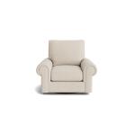 True Custom™ True CustomÂ® Large Panel Arm Swivel Chair