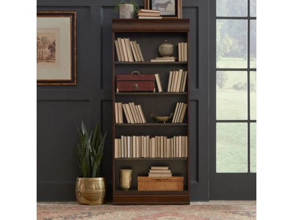 Brayton Manor Jr Executive 72 Inch Bookcase (RTA) Bookcases Bookcases