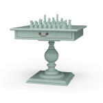 Gloucester Chess Table W/ Drawer - Image 3