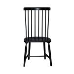 Spindle Back Side Chair - Black (RTA) - Image 4