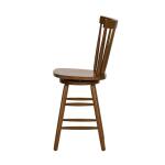 Creations 24 Inch Swivel Counter Chair - Tobacco - Image 7