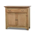 Aries Sideboard W/ 2 Doors Dining Storage Blue 19