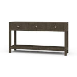 Kagu Console Table W/ Rattan