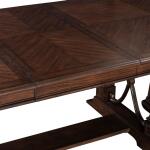 Provence Park Trestle Table Set Dining Sets Brown 31