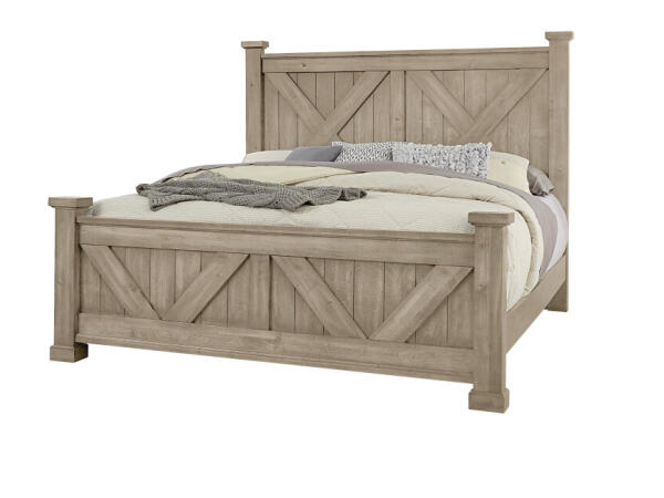 Cool Rustic King X Bed With X Footboard Beds Beds