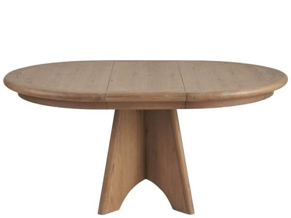 Griffith Park Canyon Round Dining Table Dining Tables Brown 14