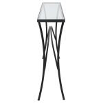 Alayna Console Table, Black - Image 6