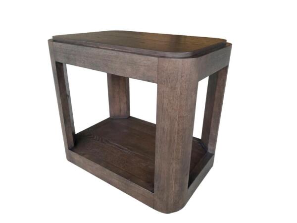 Chairside Table With Wood Top Chairside Tables Brown