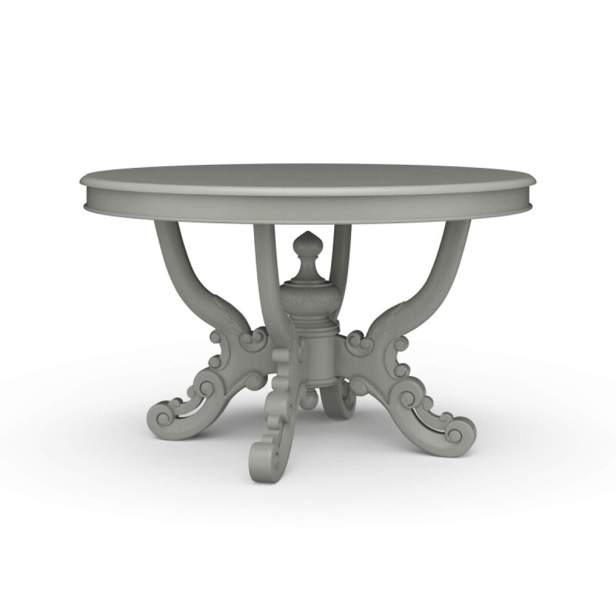 5cb124b29df980a30729a7bb1ba89b5c Mandolin Dining Table W/ Solid Hardwood Top - Image 1