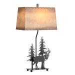 Cypress Woodland Table Lamp Lighting Black 10