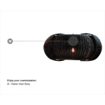 Oasis Ellipse Rattan Pendant