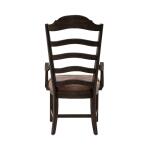 Paradise Valley Uph Ladder Back Arm Chair (RTA) Chairs & Benches Brown 19
