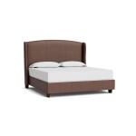 Paris Leather Upholstered Bed