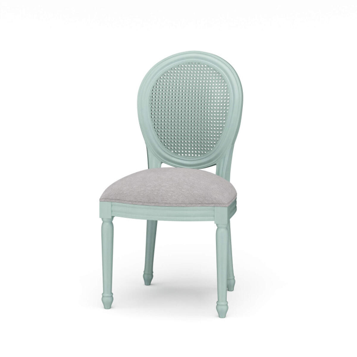 5d463058941d4b24a1c44db30272b536 Tulip Rattan Back Dining Chair W/o Fluted Leg - Image 1