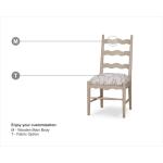 Chloe Dining Chair W/ Upholstered Seat - Image 2