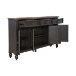 Americana Farmhouse Hall Buffet- Black - Image 7