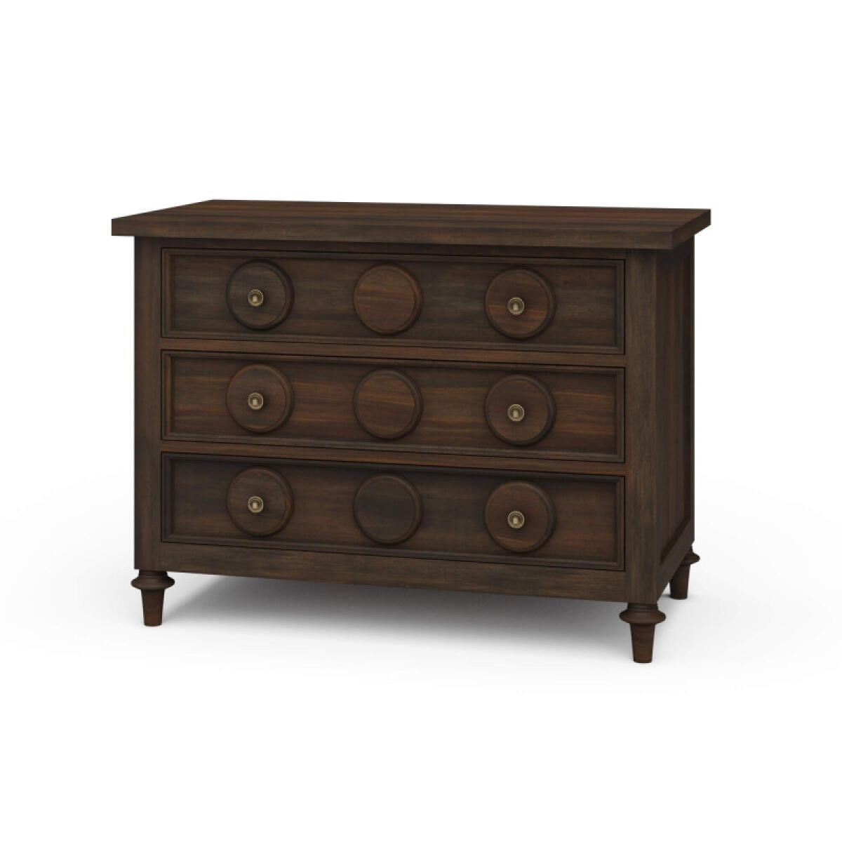 5dd2fab83a6ba6f0fa0017fab1fb3cad Laguna 3 Drawer Bedside Table - Image 1