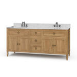 Cholet Double Vanity W/ Sink & Marble Top