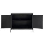 Front Range 2 Door Cabinet, Black - Image 10
