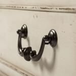 Magnolia Manor Gathering Table Dining Tables Antique White & Weathered Bark 24