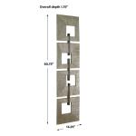 Linked Metal Wall Decor Wall Decor Gray 15