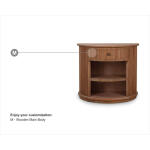Kraton 1 Drawer Bedside Table - Image 3