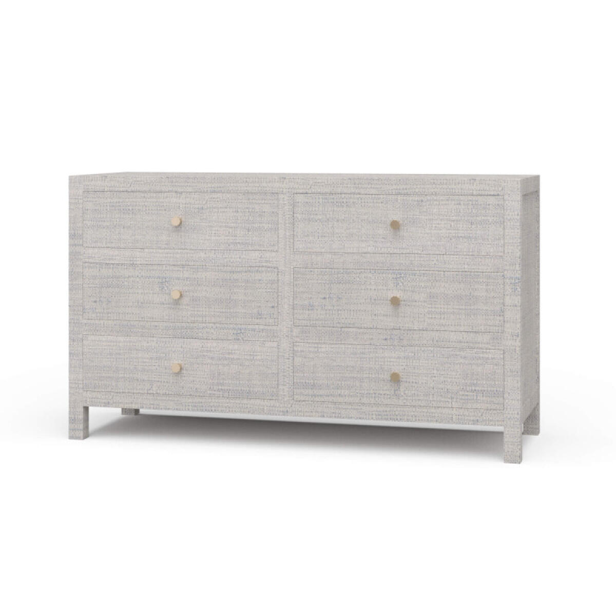 5e5d5a2b80413f60cf1d224478f0bdb0 Kagu 6 Drawer Dresser W/ Raffia - Image 1
