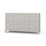 Kagu 6 Drawer Dresser W/ Raffia Dressers Bramble 15