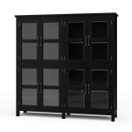 Madrone 8 Door Display Cabinet